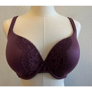 Victoria's Secret PERFECT SHAPE Bra Color: Wine/Burgundy/Maroon Size 34DDD